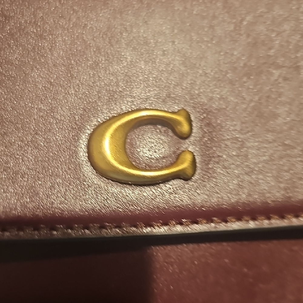 Coach Brook Flap Bag with Chain - Picture 5 of 8